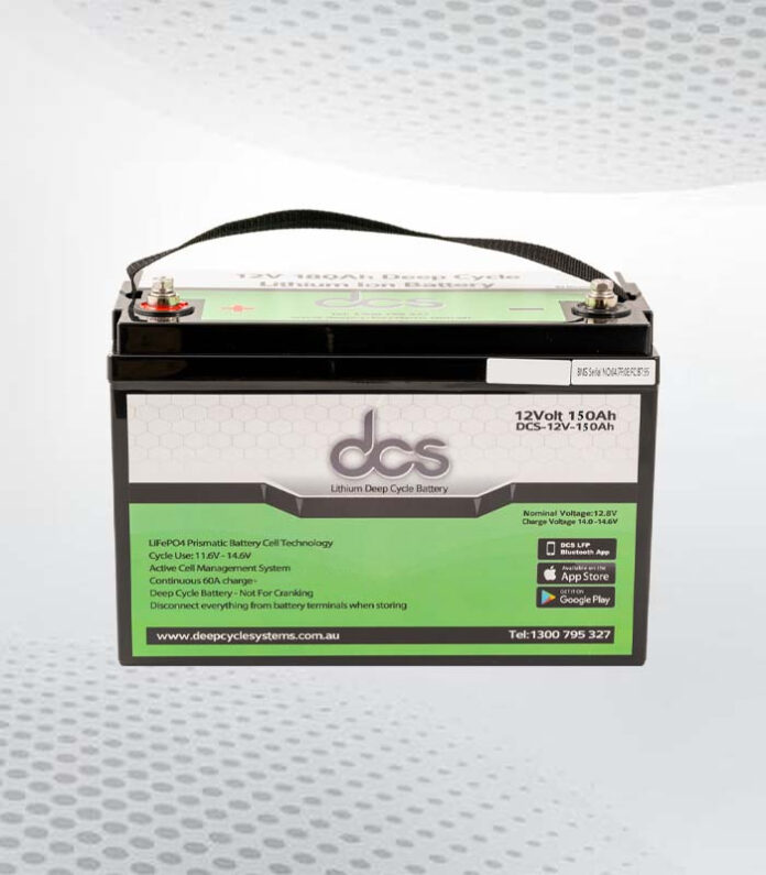 Batterie marine au lithium-ion de 24 volts