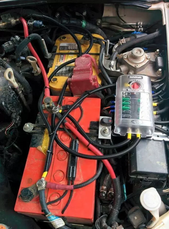 Lithium under Bonnet Battery